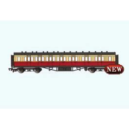 Red Express Brake Coach (HO Scale) .